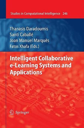 intelligent collaborative e-learning systems and applications