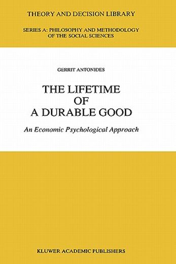 the lifetime of a durable good (in English)