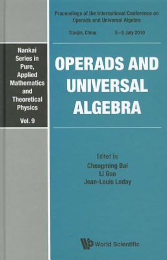 operads and universal algebra,proceedings of china-france summer conference