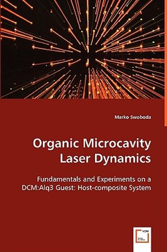 organic microcavity laser dynamics