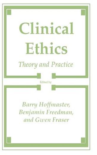 clinical ethics (en Inglés)