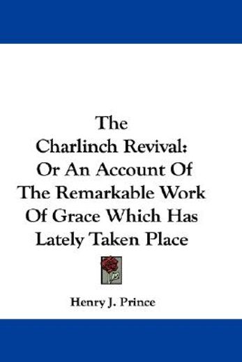 the charlinch revival: or an account of