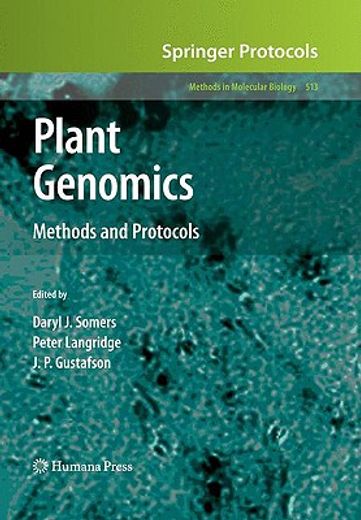 plant genomics,methods and protocols