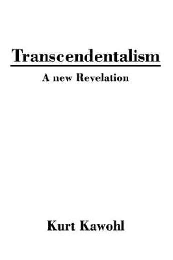 transcendentalism,a new revelation