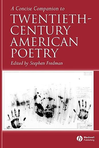 a concise companion to twentieth-century american poetry