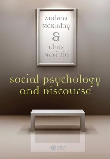 Social Psychology and Discourse (en Inglés)