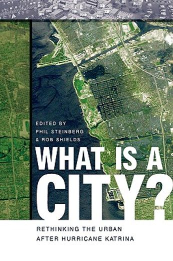 what is a city?,rethinking the urban after hurricane katrina
