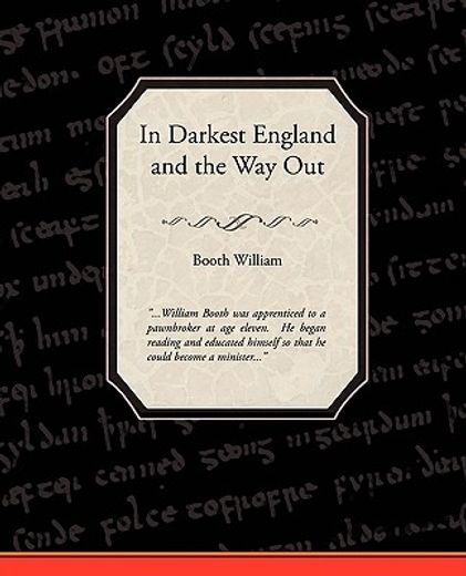 in darkest england and the way out