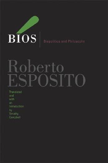 bios,biopolitics and philosophy