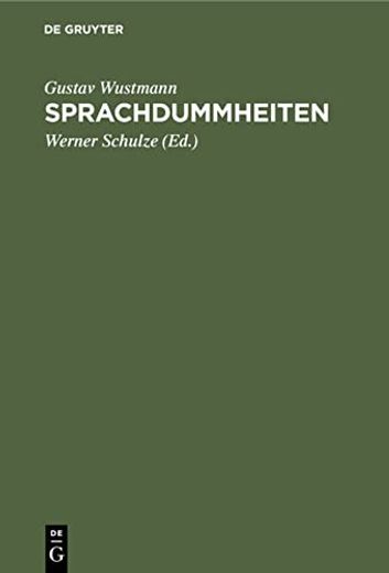 Sprachdummheiten (German Edition) (en Alemán)