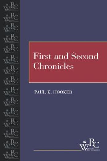 first and second chronicles