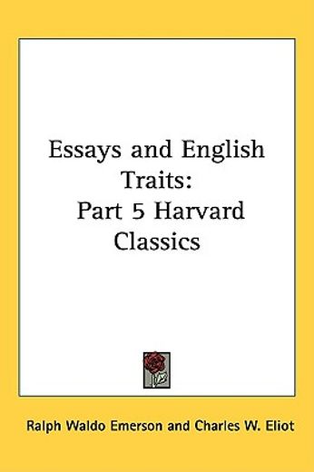 essays and english traits