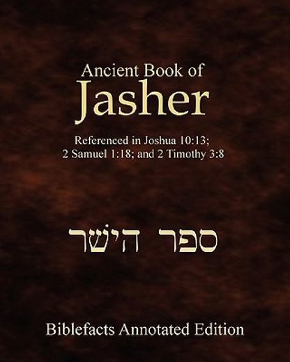 ancient book of jasher (en Inglés)