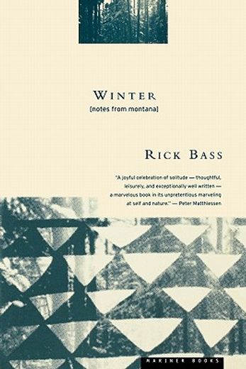 winter,notes from montana (in English)