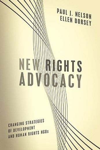 new rights advocacy,changing strategies of development and human rights ngos