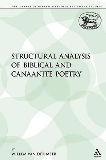 the structural analysis of biblical and canaanite poetry