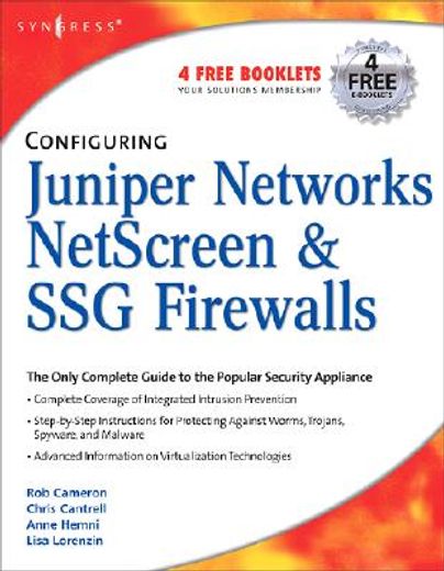 configuring juniper networks netscreen & ssg firewalls