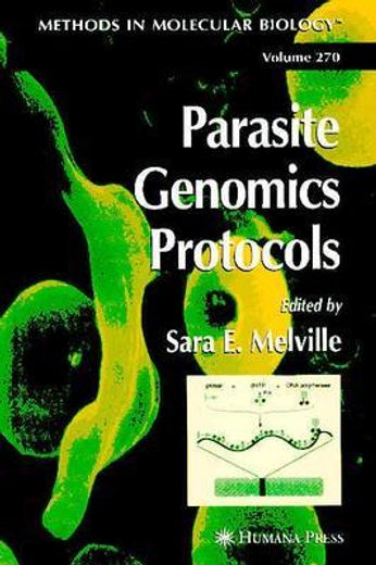 parasite genomics protocols (en Inglés)