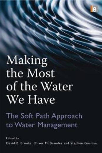 Making the Most of the Water We Have: The Soft Path Approach to Water Management (en Inglés)