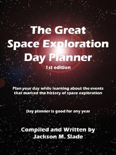 great space exploration day planner