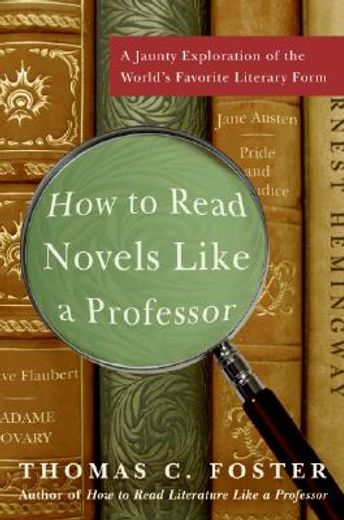 how to read novels like a professor,a jaunty exploration of the world´s favorite literary form