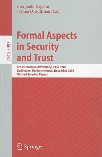 formal aspects in security and trust (en Inglés)