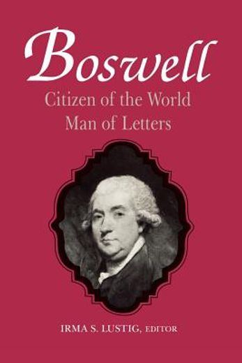 boswell,citizen of the world, man of letters