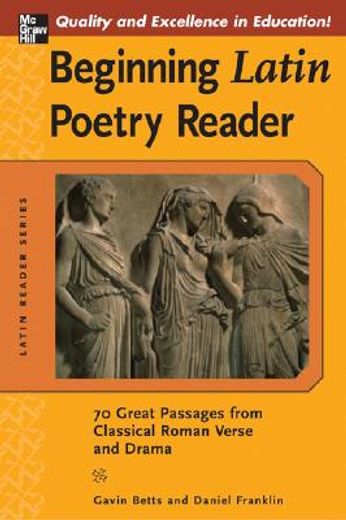 beginning latin poetry reader (en Inglés)
