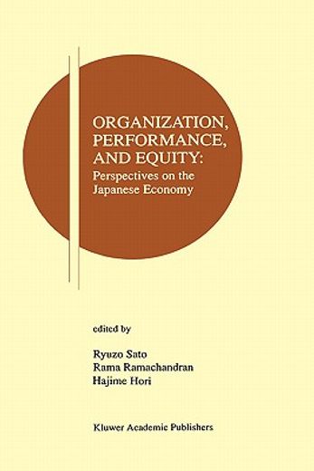 organization, performance and equity (en Inglés)