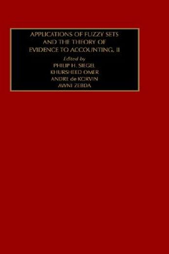 application of fuzzy sets and the theory of evidence to accounting ii