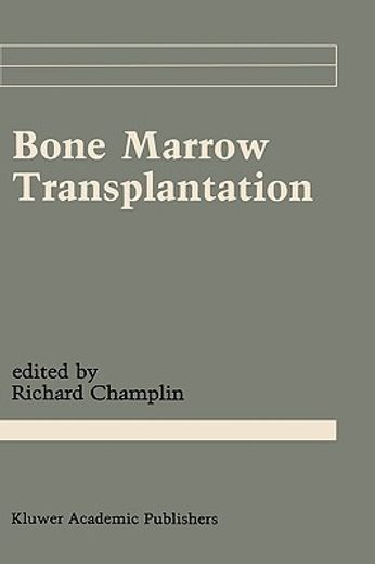 bone marrow transplantation (en Inglés)