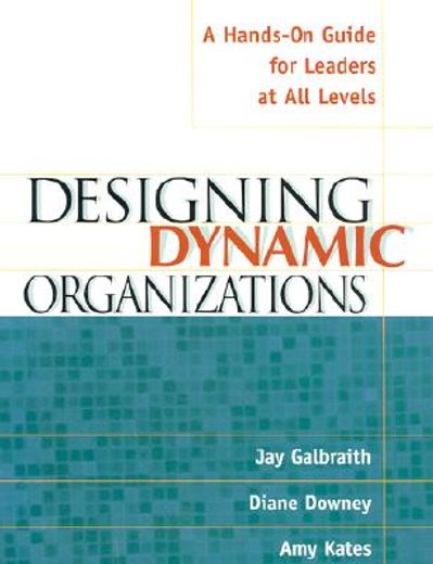 designing dynamic organizations,a hands-on guide for leaders at all levels (en Inglés)