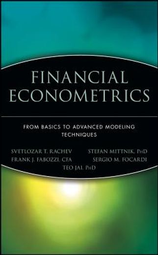 financial econometrics,from basics to advanced modeling techniques