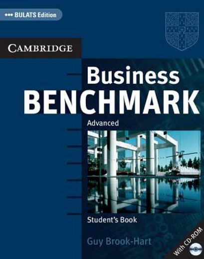 Business Benchmark Advanced Student's Book With cd rom Bulats Edition 
