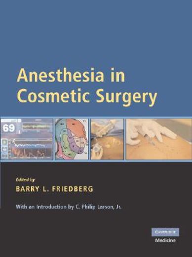anesthesia in cosmetic surgery (en Inglés)