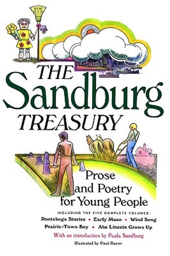 the sandburg treasury,prose and poetry for young people (en Inglés)