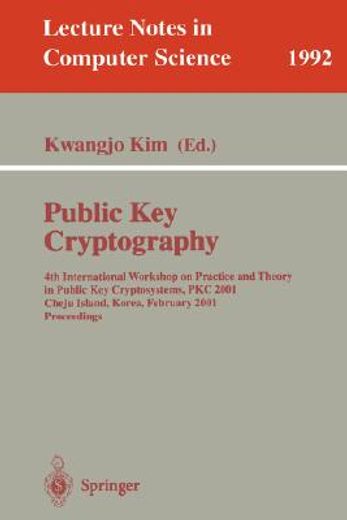 public key cryptography (en Inglés)