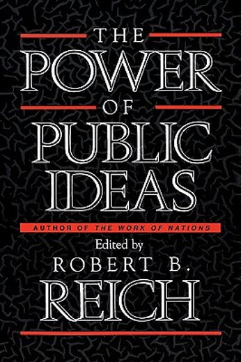 the power of public ideas