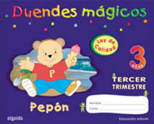 duendes mágicos, educación infantil, 3 años (andalucía). 3 trimestre