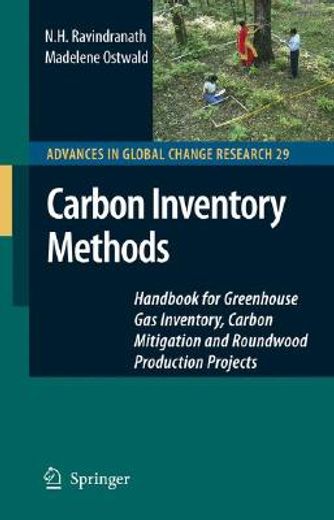carbon invetory methods,handbook for greenhouse gas inventory, carbon mitigation and roundwood production projects