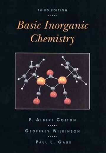 Basic Inorganic Chemistry, 3rd Edition 