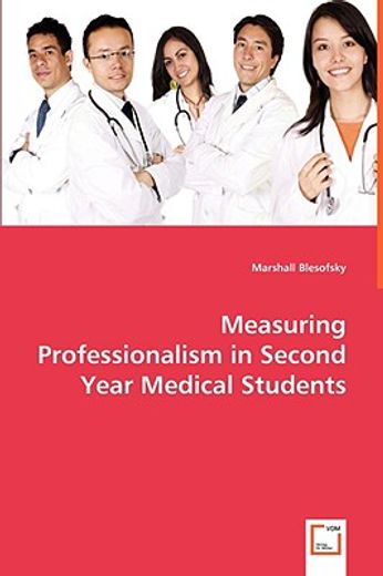 measuring professionalism in second year medical students