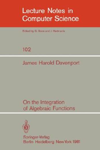 on the integration of algebraic functions (en Inglés)