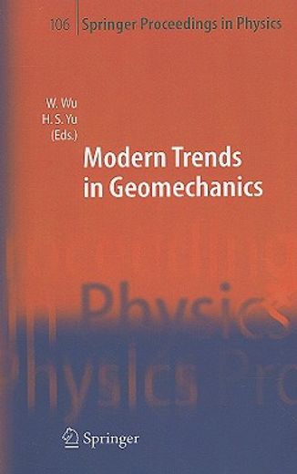 modern trends in geomechanics (en Inglés)