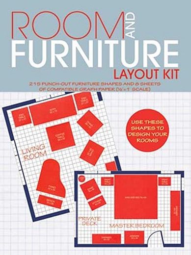 room and furniture layout kit (en Inglés)