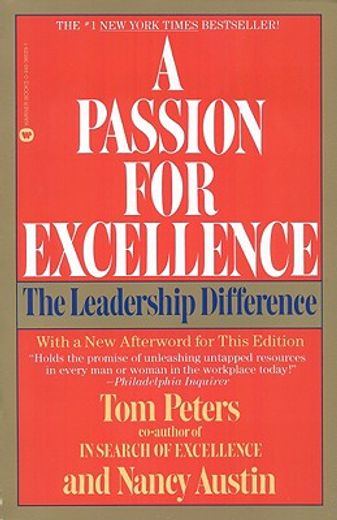 a passion for excellence,the leadership difference