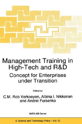 management training in high-tech and r&d (en Inglés)