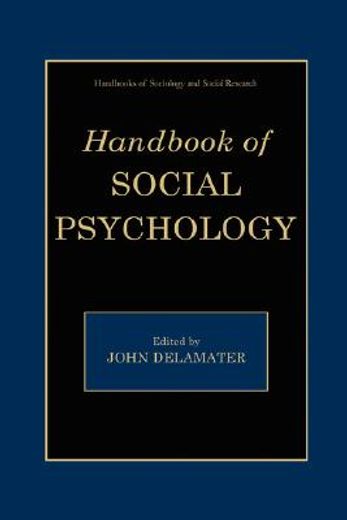 handbook of social psychology