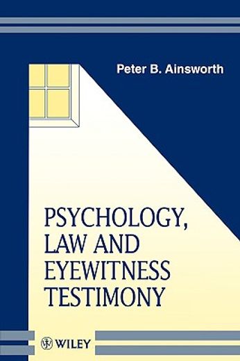 psychology, law and eyewitness testimony (en Inglés)