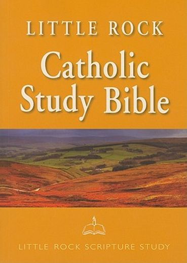 little rock catholic study bible,new american bible (en Inglés)